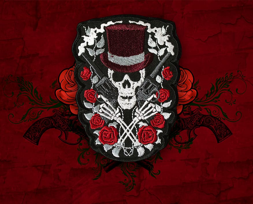 Rose Skull patch