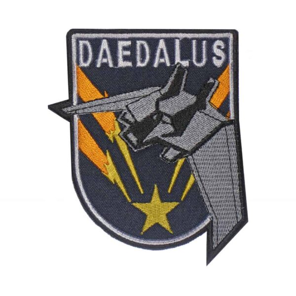 Battleship Daedalus Embroidery Air Force Sew-on | Iron-on | Velcro Patch