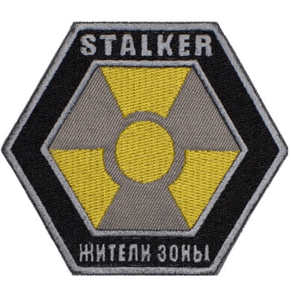 Stalker Residents of the Zone Patch - Unique Embroidered Design, Stalker Patch Zone