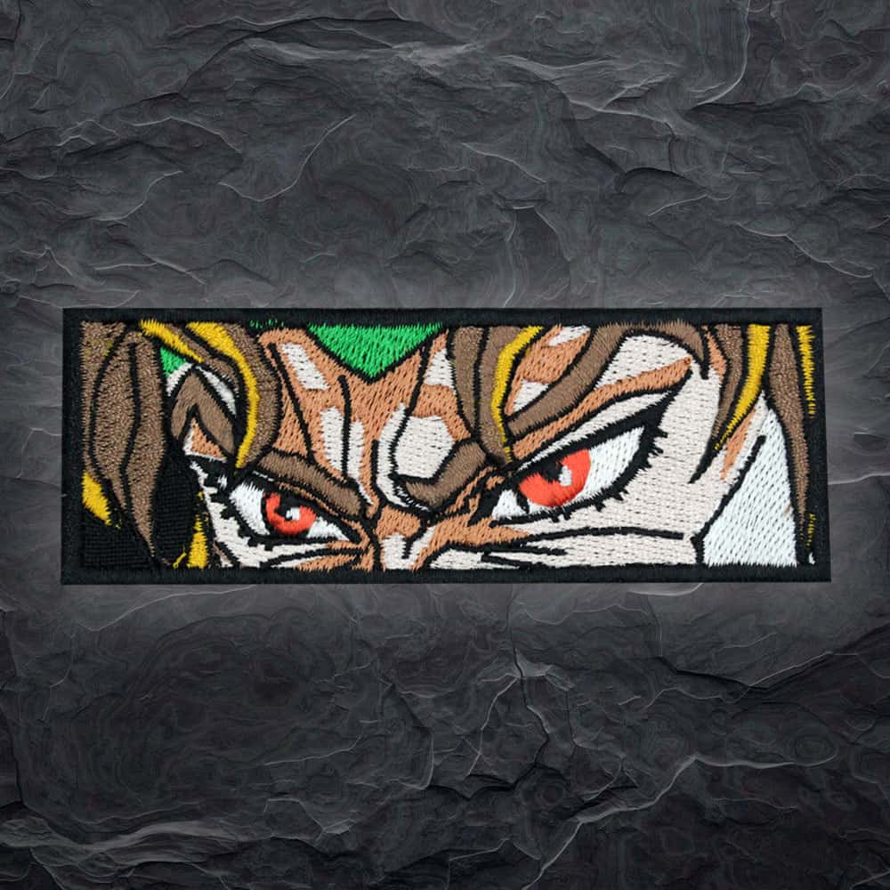Anime Jojo Embroidery Patch Dio gift