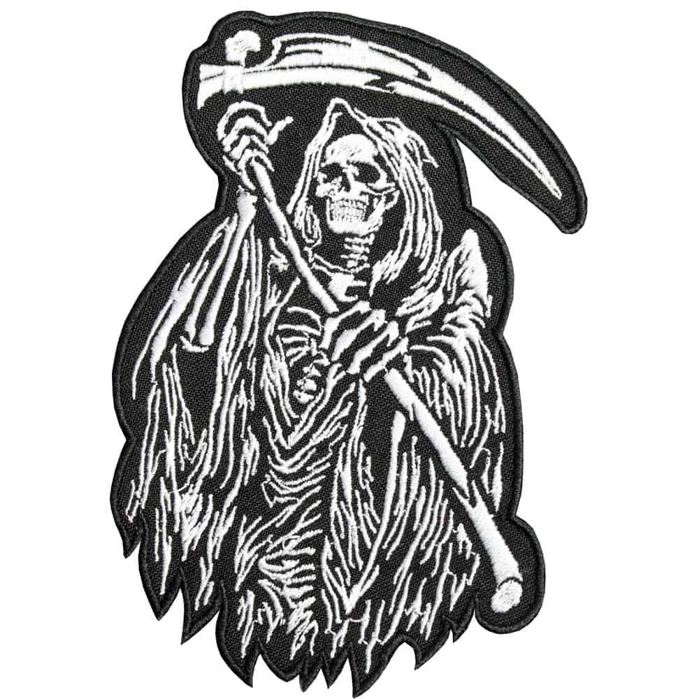 Halloween Grim Reaper patch