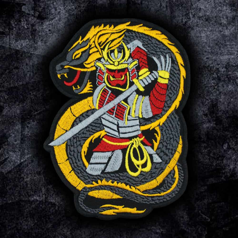 Ghost Ronin Samurai Katana Japan Embroidered patch 6