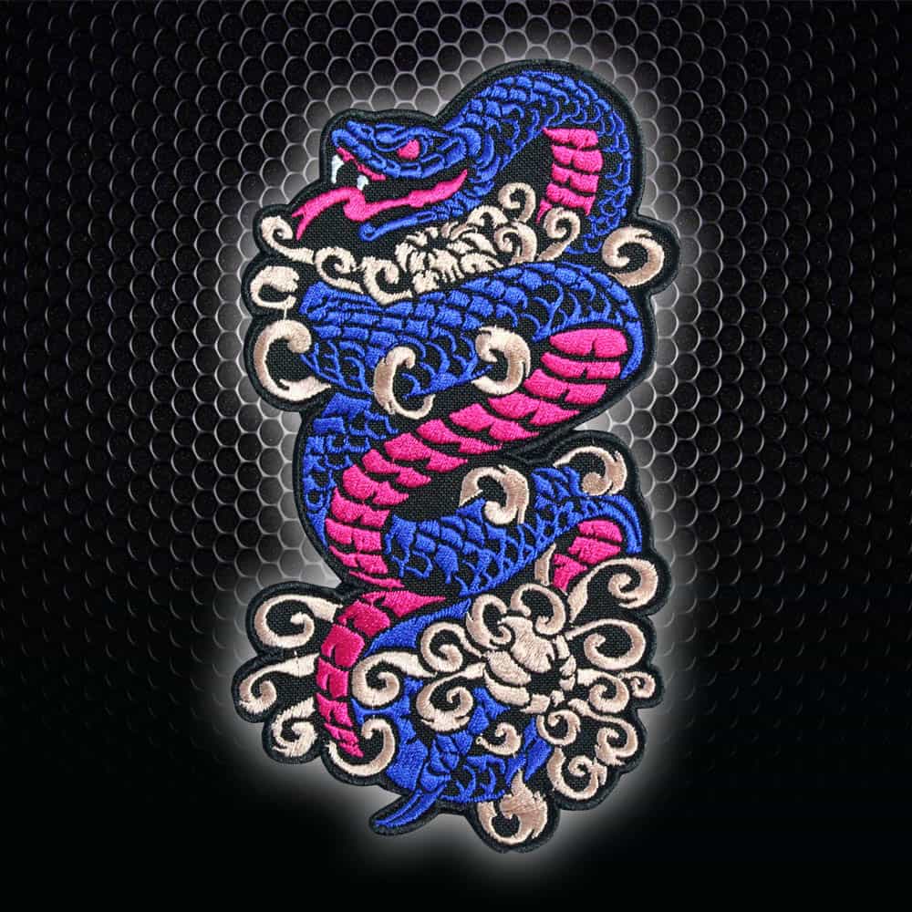 Orochimaru Serpent Patch - Japanese Folklore Inspired
