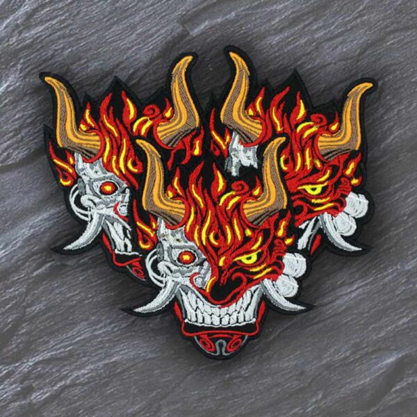 Tech-Inspired Oni Patch