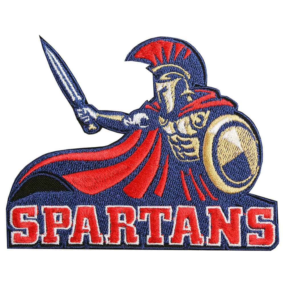 Spartan Warrior Sew-on | Iron-on | Velcro Embroidered 300 Spartans ...