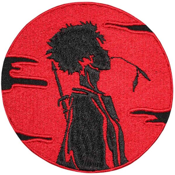 Samurai Champloo Mugen Red Patch - Anime Embroidery