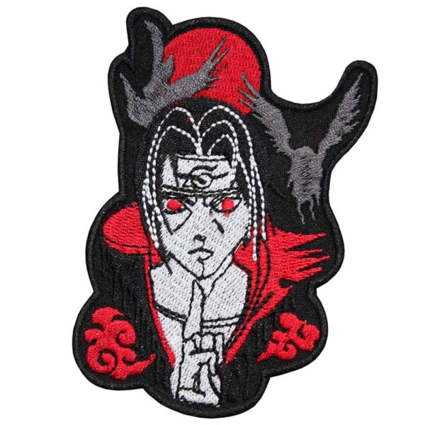 Naruto Akatsuki's Itachi Uchiha Embroidered Patch