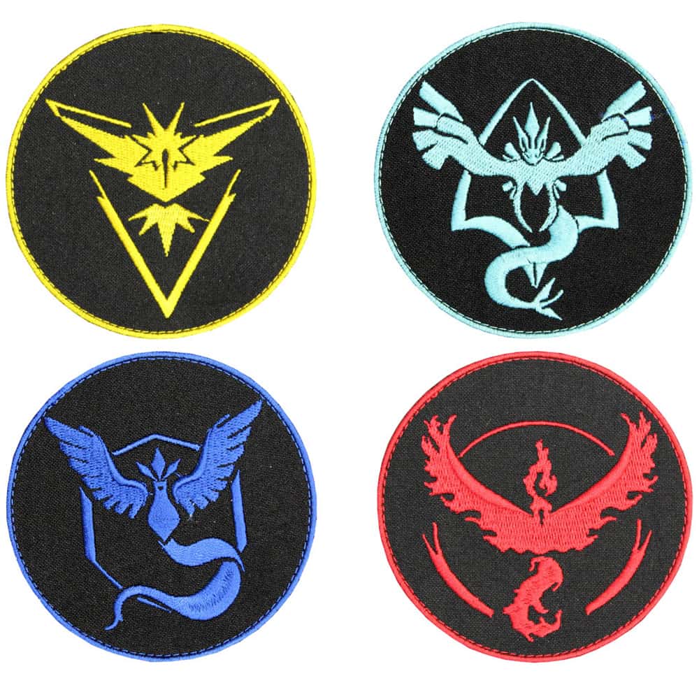 Pokemon Go embroidered patch