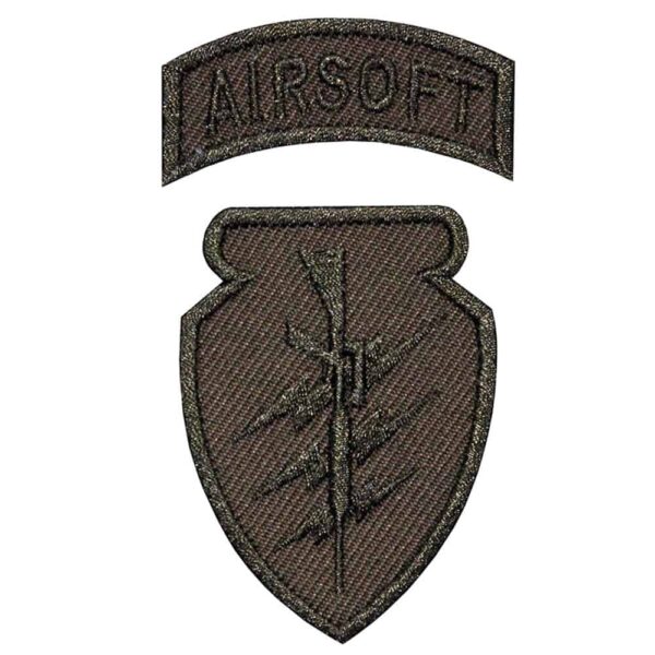 Airsoft Rifle Embroidered