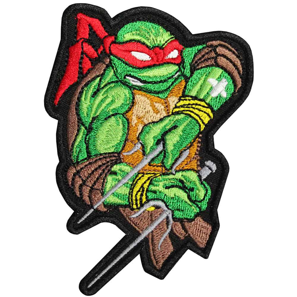 Ninja turtle patch Raphael