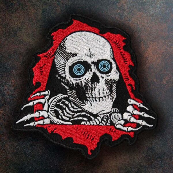 Hell Heart skeleton patch