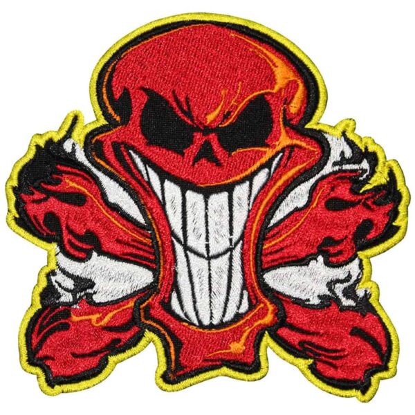 Red Skull patch