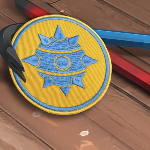 Team Fortress 2 Demoman blue embroidered patch Sew-on / Iron-on / Velcro TF2 gift