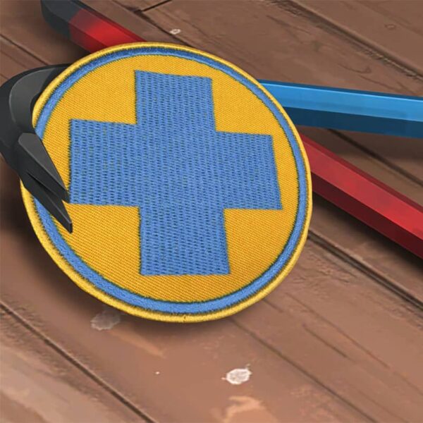 Team Fortress 2 Medic Blue Patch Tf2 Hook And Loop Patch T 8938