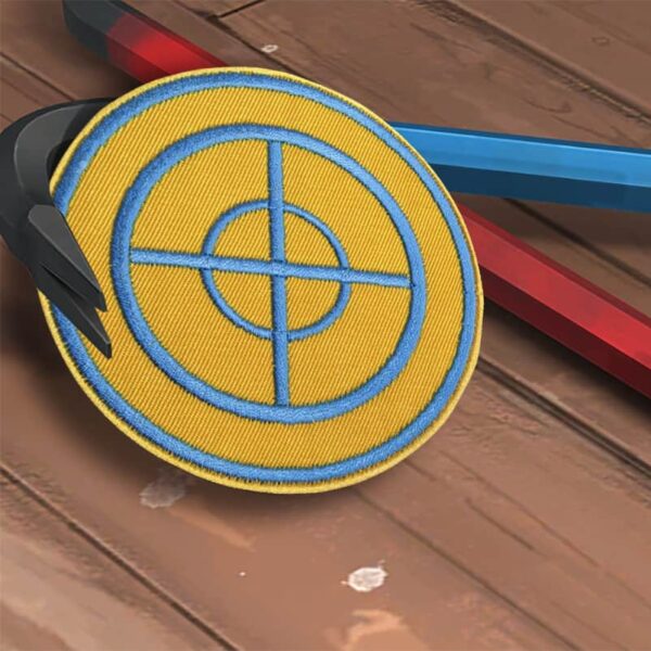 Team Fortress 2 Sniper blue patch Embroidered Sew-on / Iron-on / Velcro TF2 gift for cosplay