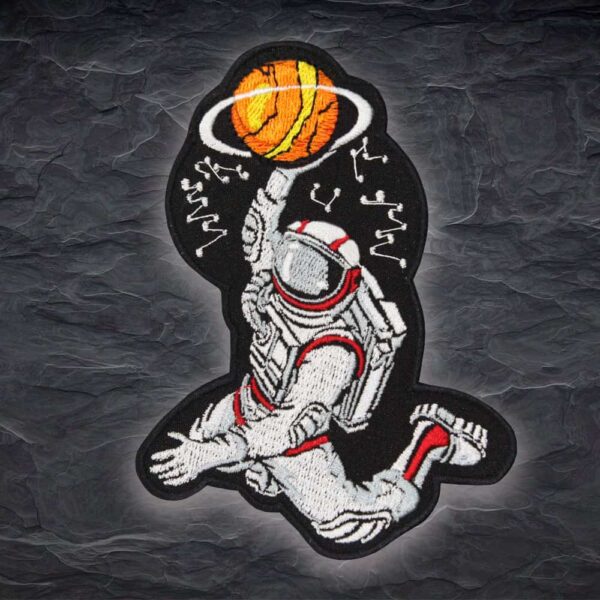 Astronaut Basketball patch