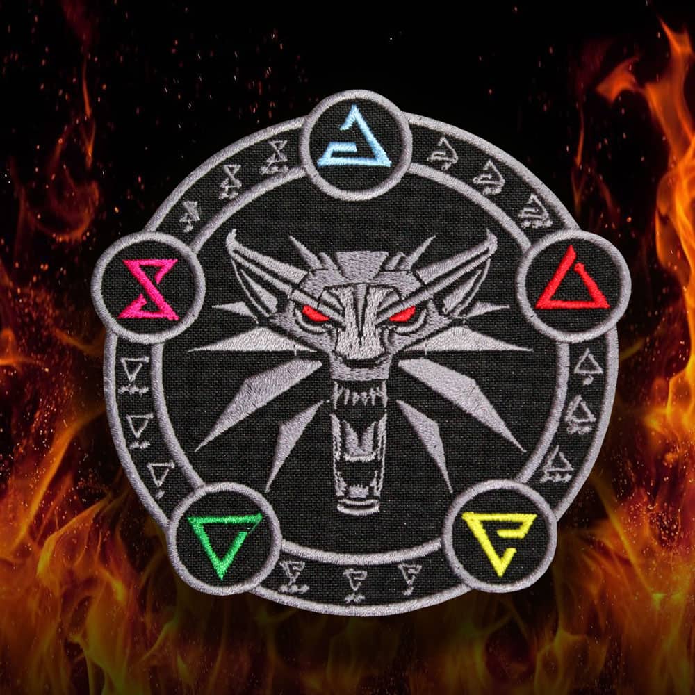Pack De Badges The Witcher - Collection De Pin's Officiels ABYSTYLE
