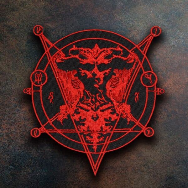 Diablo 4 Lilith Demoness Embroidered Iron on Patch Velcro Backing