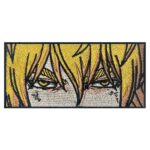 Embroidered Vinland Saga Thorfinn Eyes Patch featuring Thorfinn Thorsson’s intense gaze with battle scars. Perfect for Vinland Saga anime and manga fans, cosplay, and collectors.